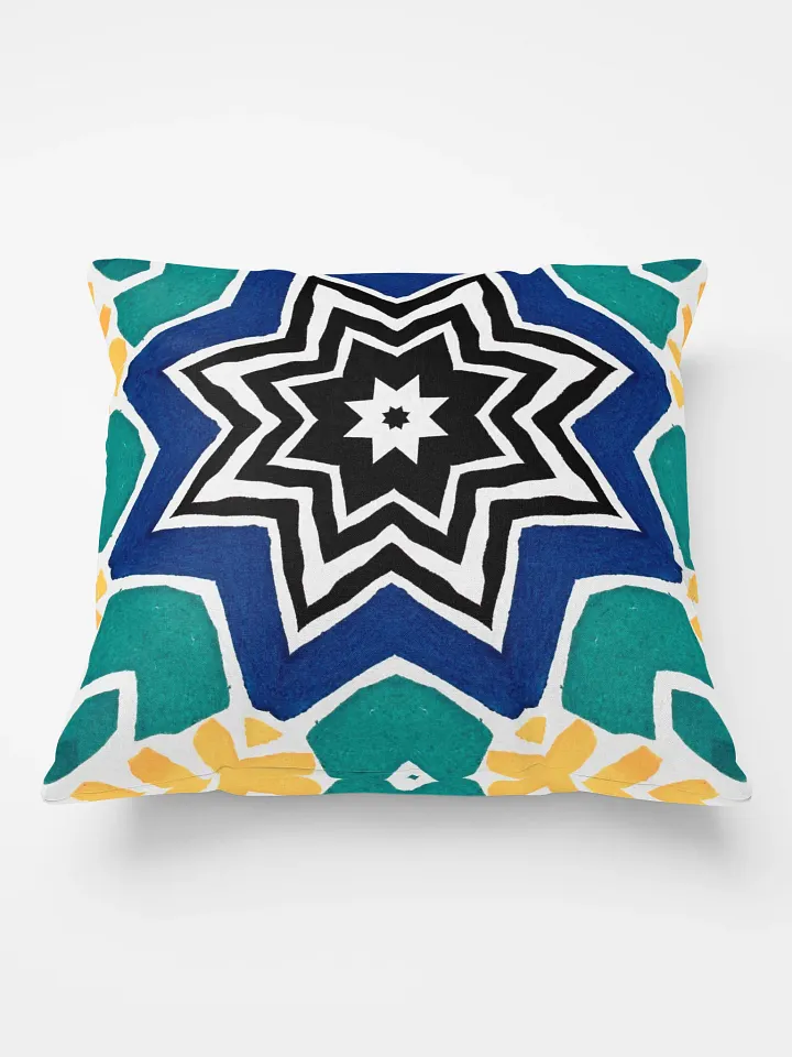 Kaleidoscopic Starburst Pillow product image (2)