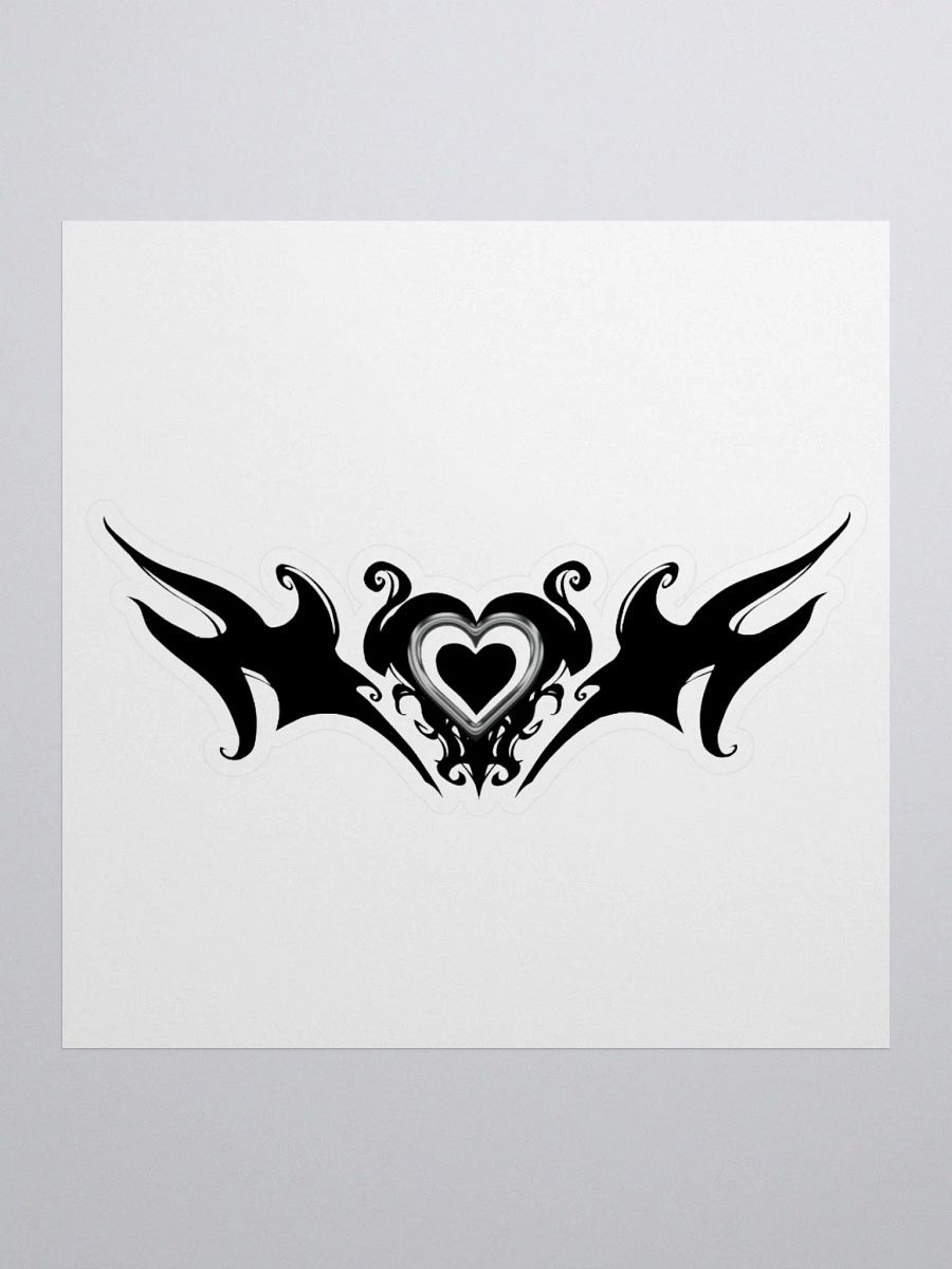 cyber heart sticker 𓆩🖤𓆪 product image (1)