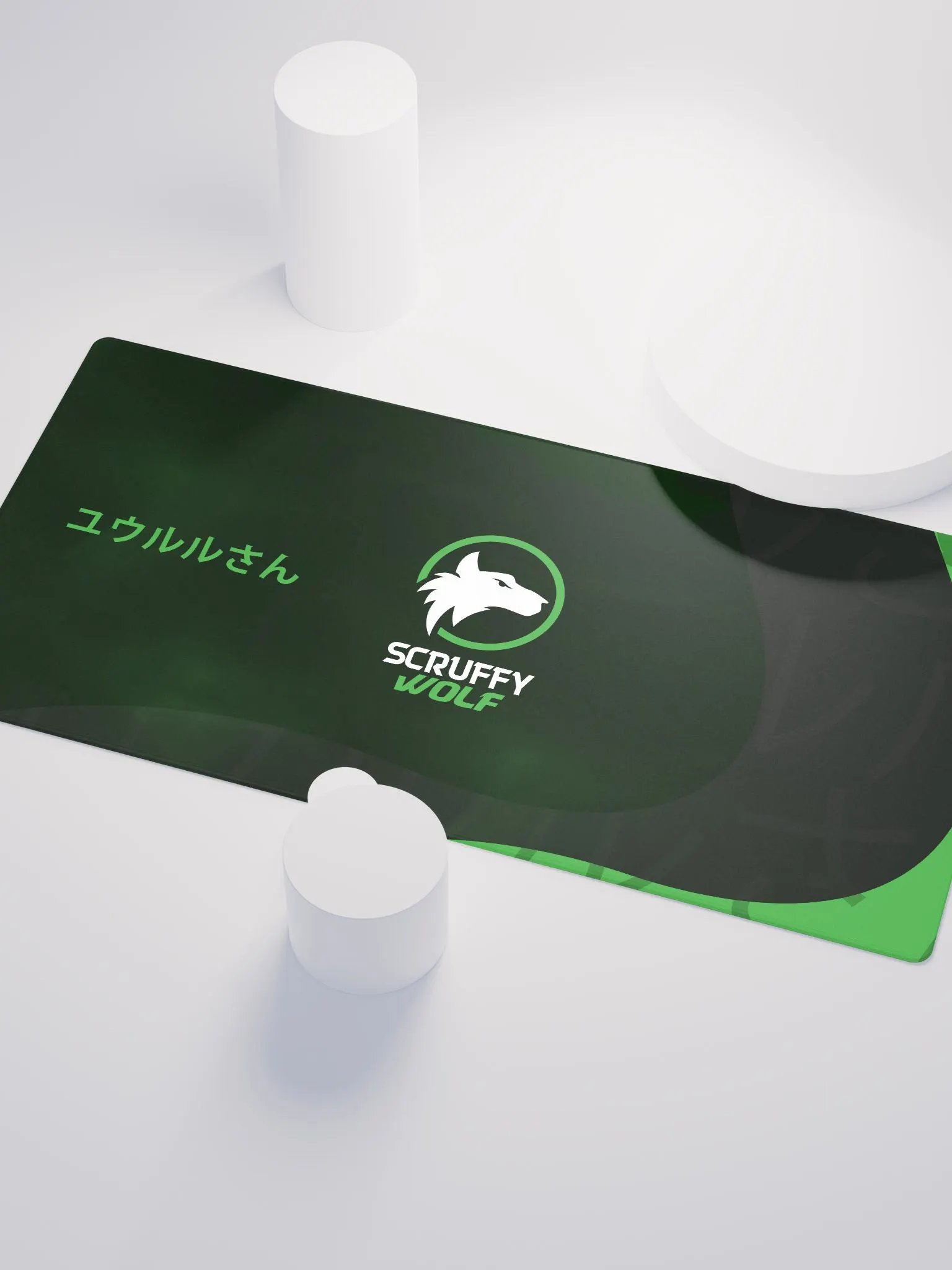 Scruffy Wolf Mouse Pad product image (3)