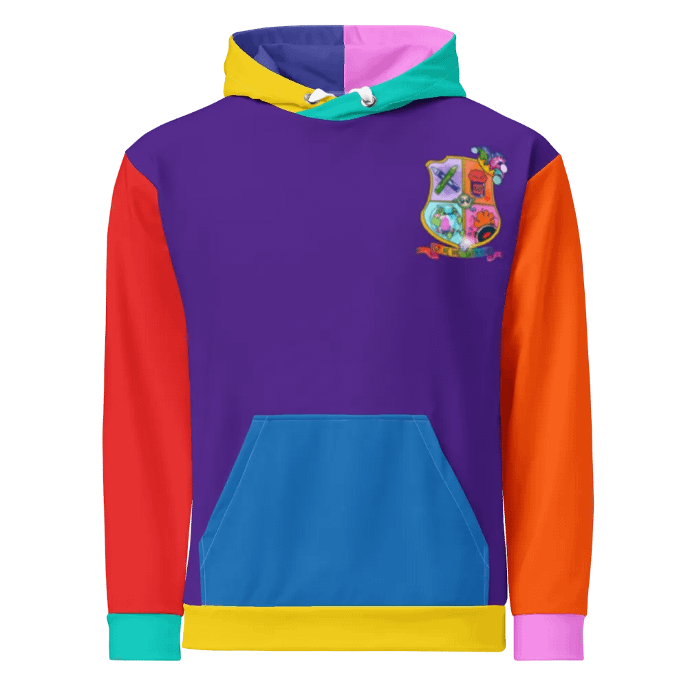 School of Chaos Colourblock Hoodie product image (1)