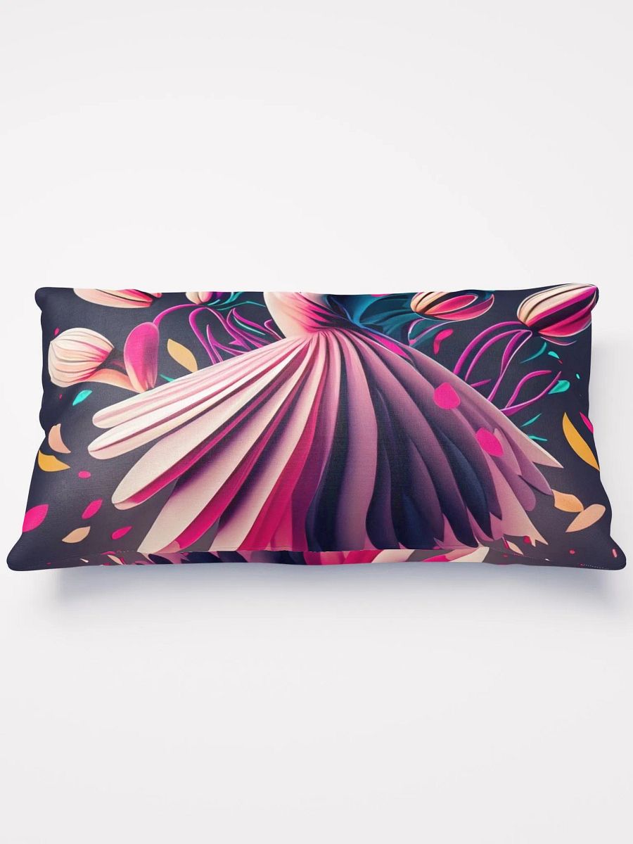 Bohemian Throw Pillow - Earthy Escape with Floral Dance product image (2)