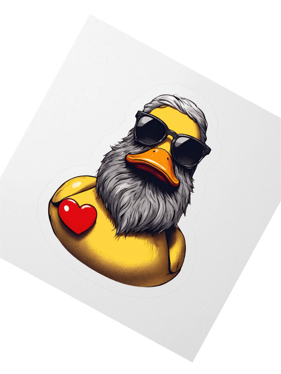 Sexy Duck Sticker product image (5)