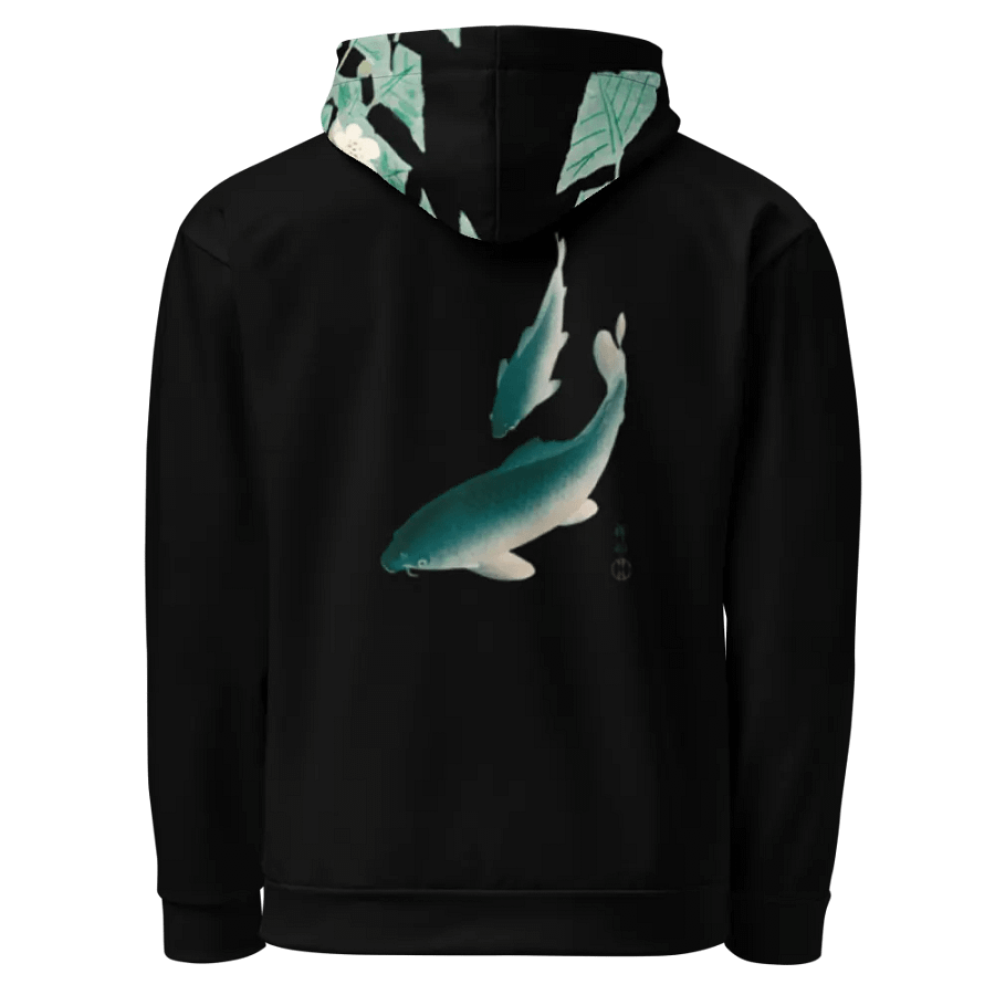 Carp or Koi All-Over Print Recycled Unisex Hoodie product image (6)