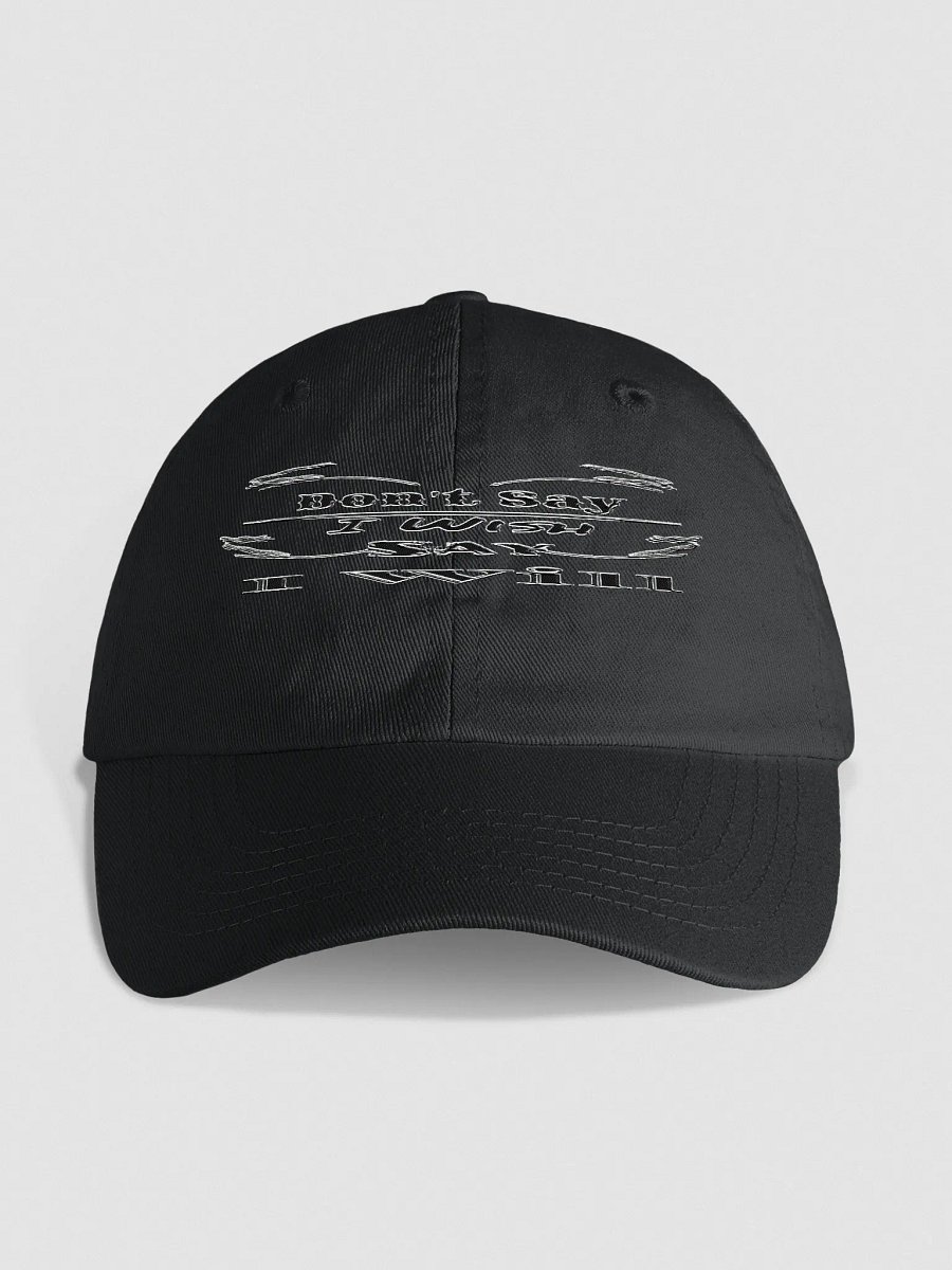 Don't Say I Wish Say I Will - Embroidered - Youth Biowashed Dad Hat product image (1)