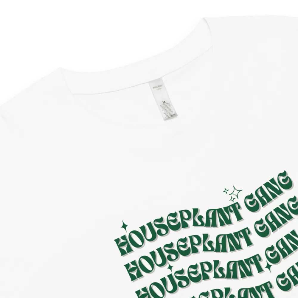 HOUSEPLANT GANG- AS COLOUR CROP TOP FOR WOMEN product image (4)