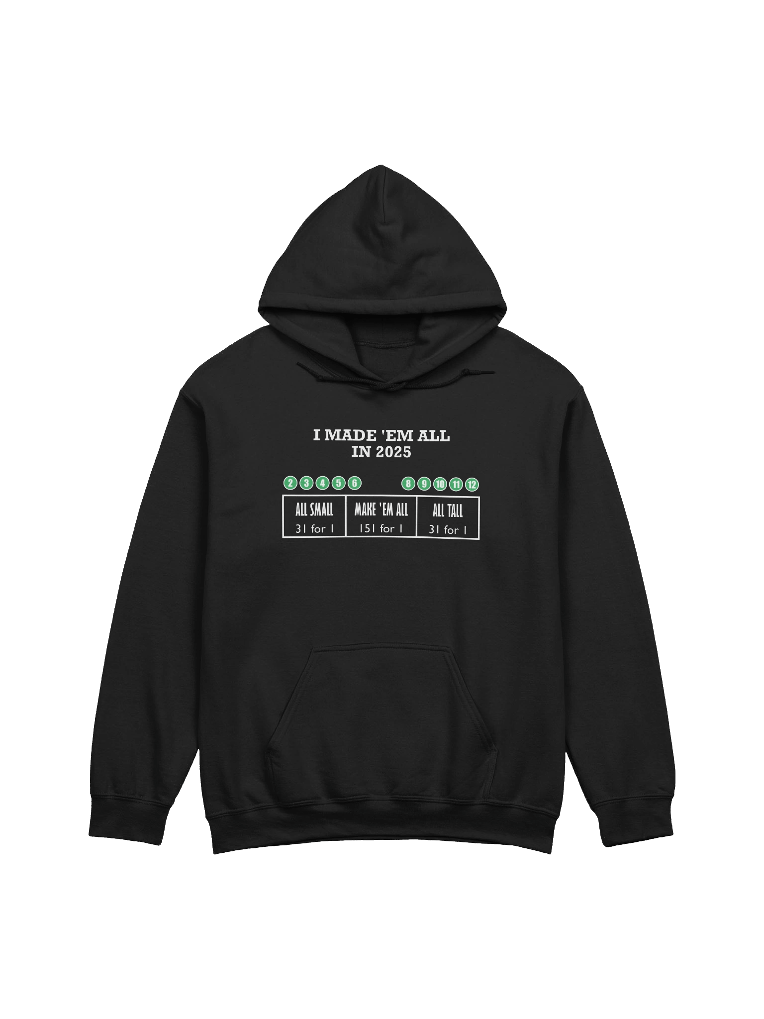 Made 'Em All 151 for 1 (Hoodie) product image (2)