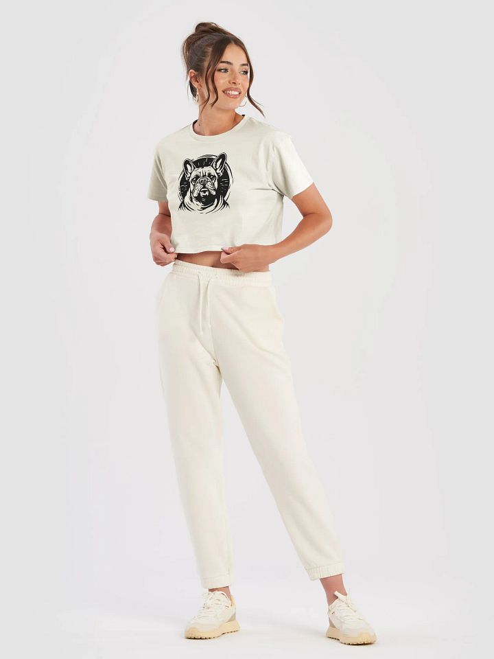 Bold French Bulldog Graphic Crop Top – Perfect for Dog Lovers product image (1)