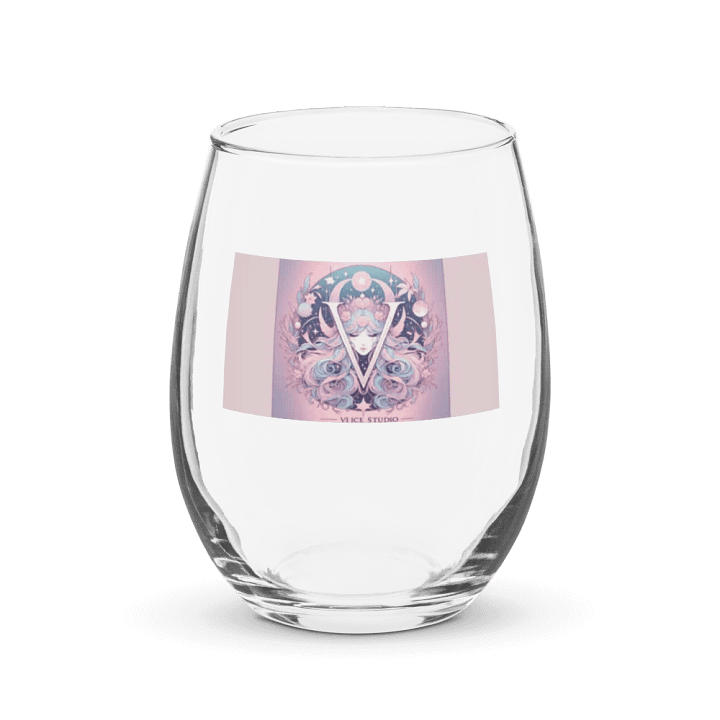Mystical Monogram Stemless Wine Glass product image (1)