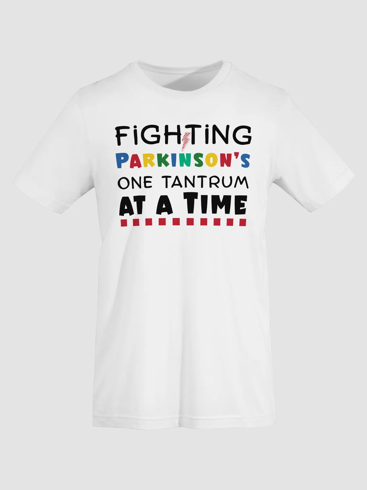 Fighting Parkinson’s One Tantrum at a Time. Bella Canvas T-shirt product image (26)