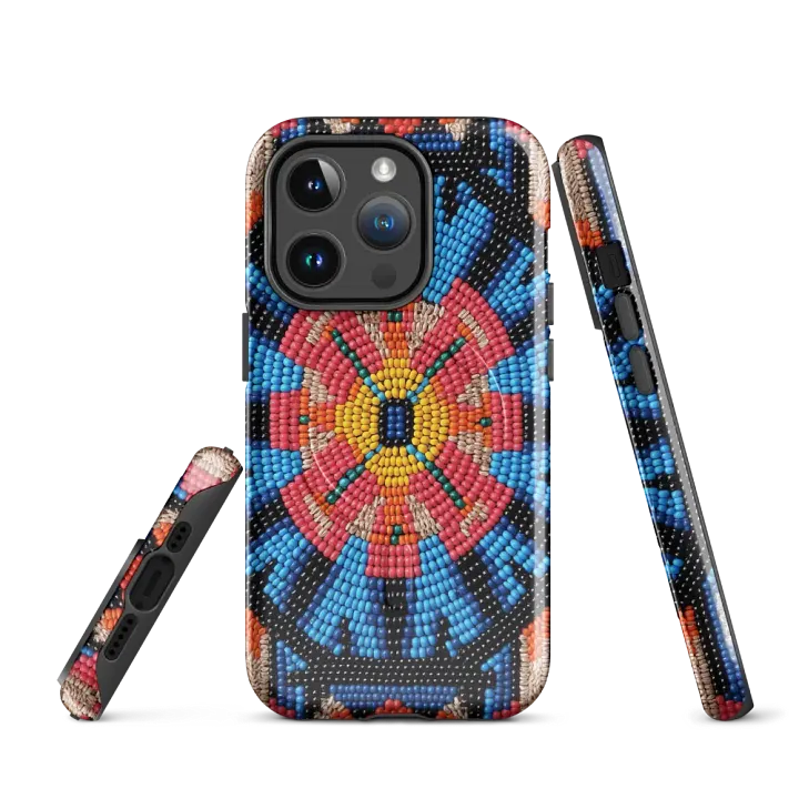 Geometric Faux Beaded iPhone® Case product image (3)