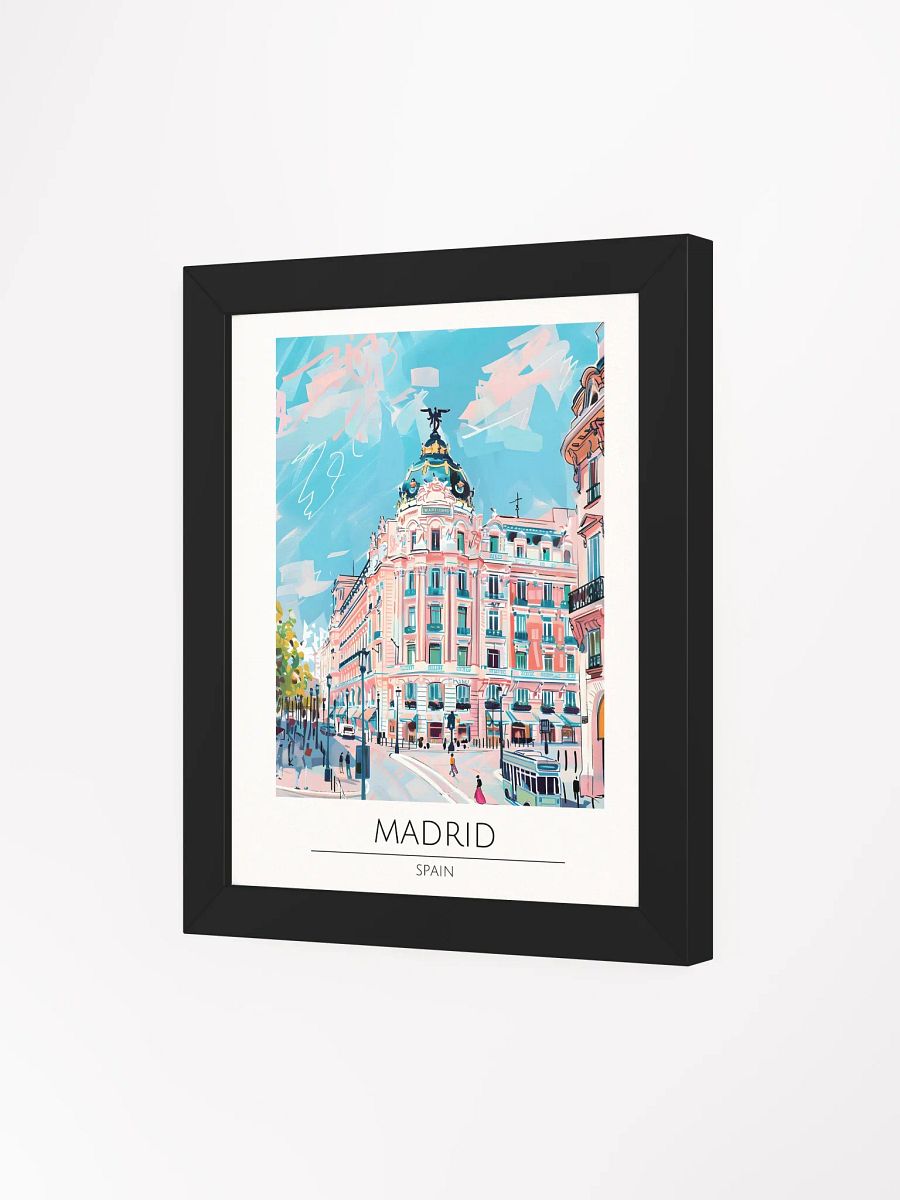 Madrid Spain Framed Travel Poster product image (3)