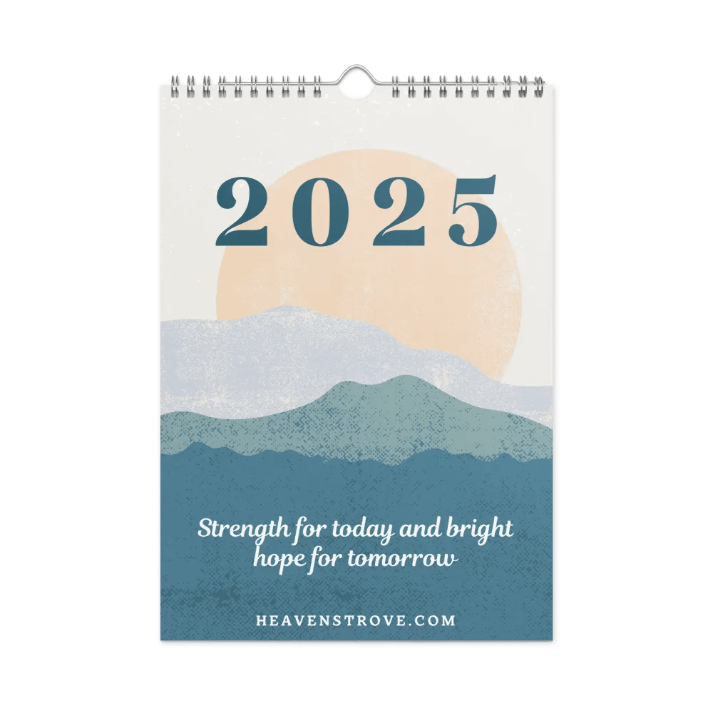 2025 Strength & Hope Wall Calendar product image (1)
