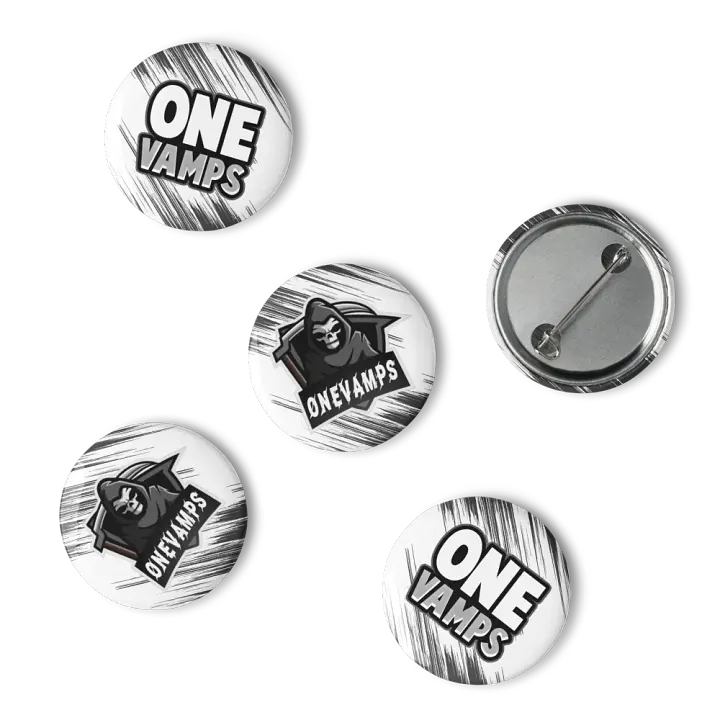 Set of Pin Buttons 5 OneVamps product image (1)