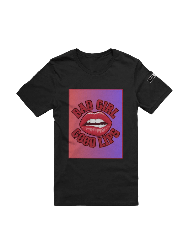 Women "GOOD GIRL GOOD LIPS" supersoft T-Shirt product image (3)
