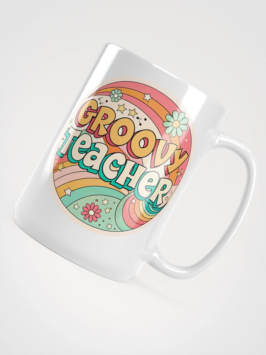 Groovy Teacher Retro Mug product image (4)