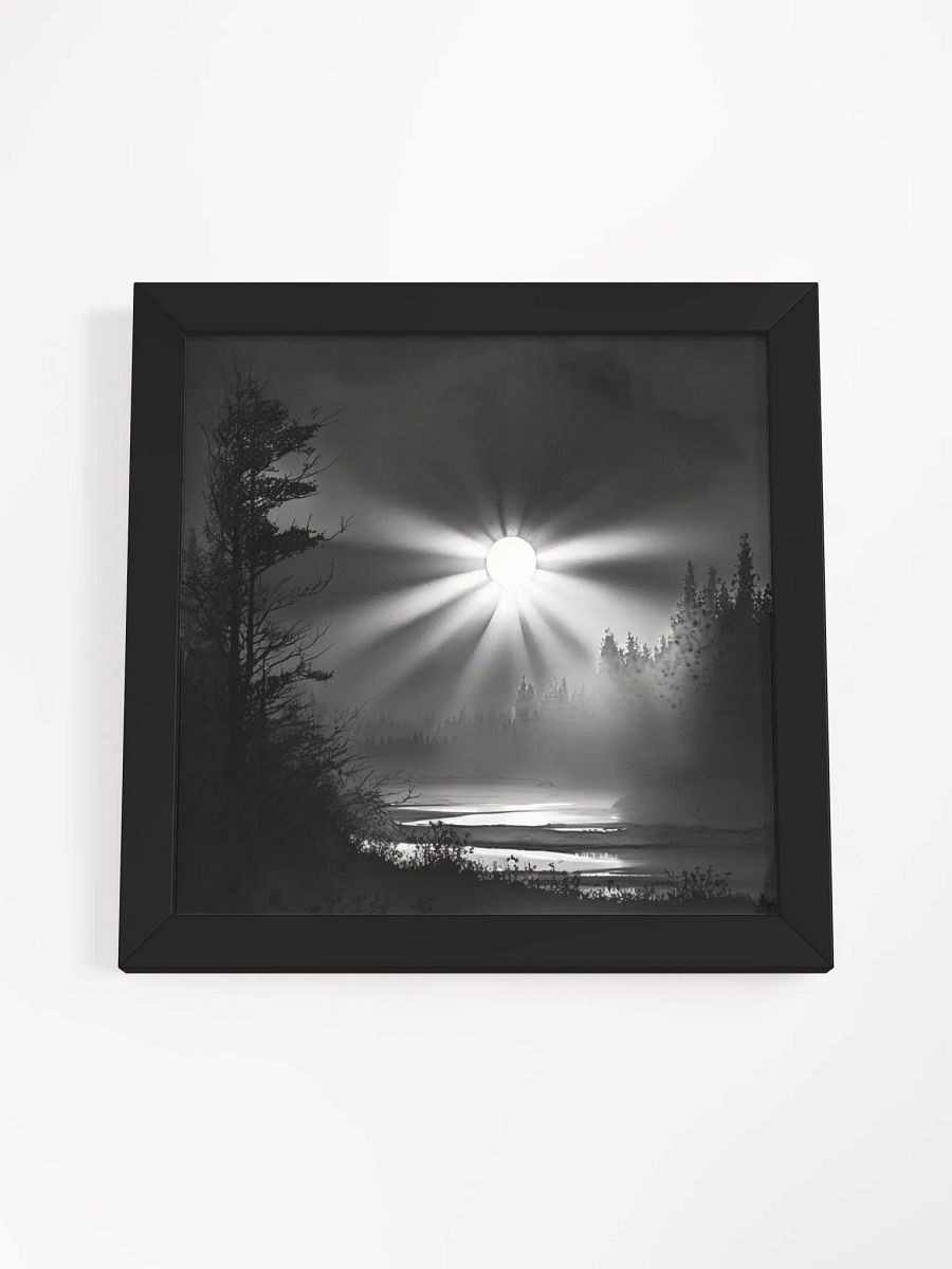 Dawn in Black & White Wall Art product image (3)