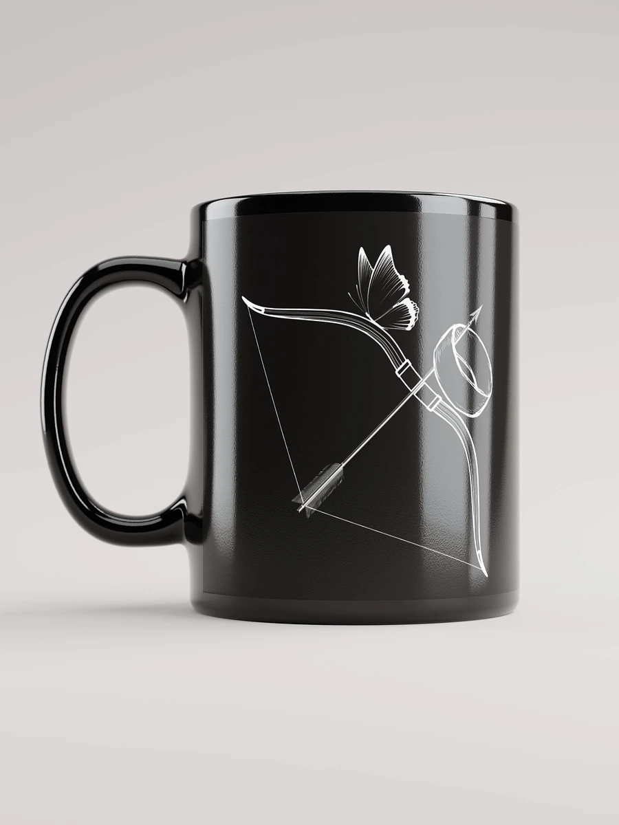 Bow, Arrow, Cuff & Butterfly Black Mug product image (12)