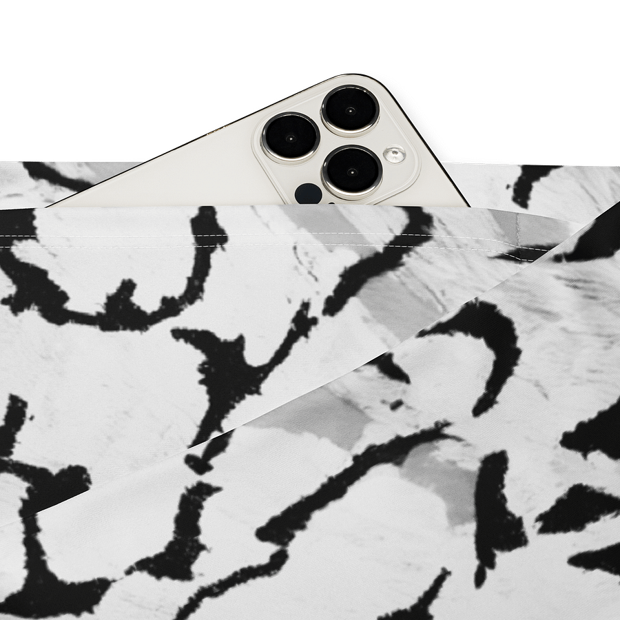 Black White Flare Leggings product image (5)