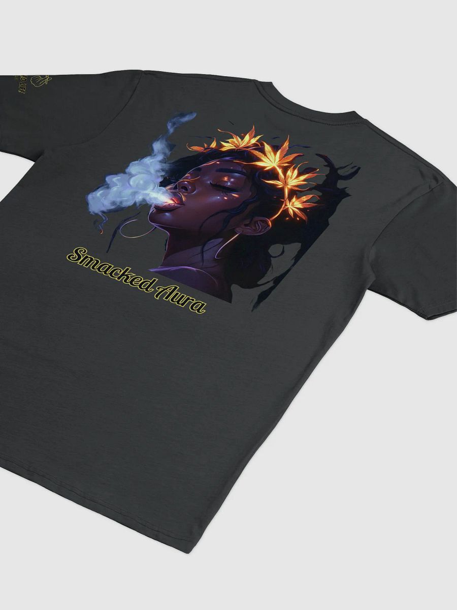 Smacked Aura Stoner T-Shirt - High Vibe Weed Shirt, 420 Apparel, Cannabis Lover Gift, Smoked Out Streetwear product image (25)