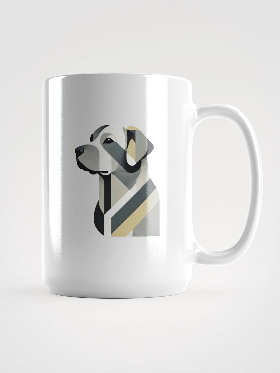 Labrador Silhouette Geometric Mug product image (1)