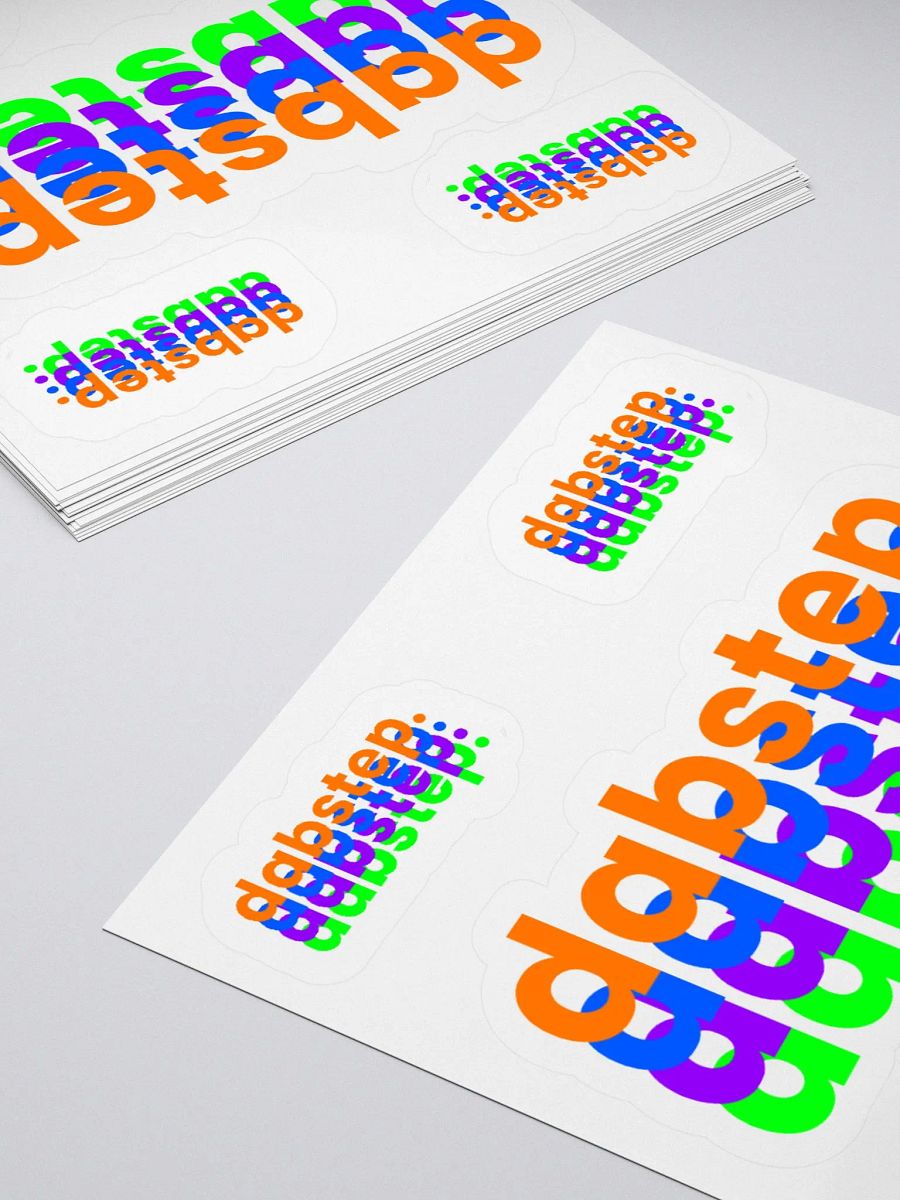 dabstep sticker sheet product image (3)
