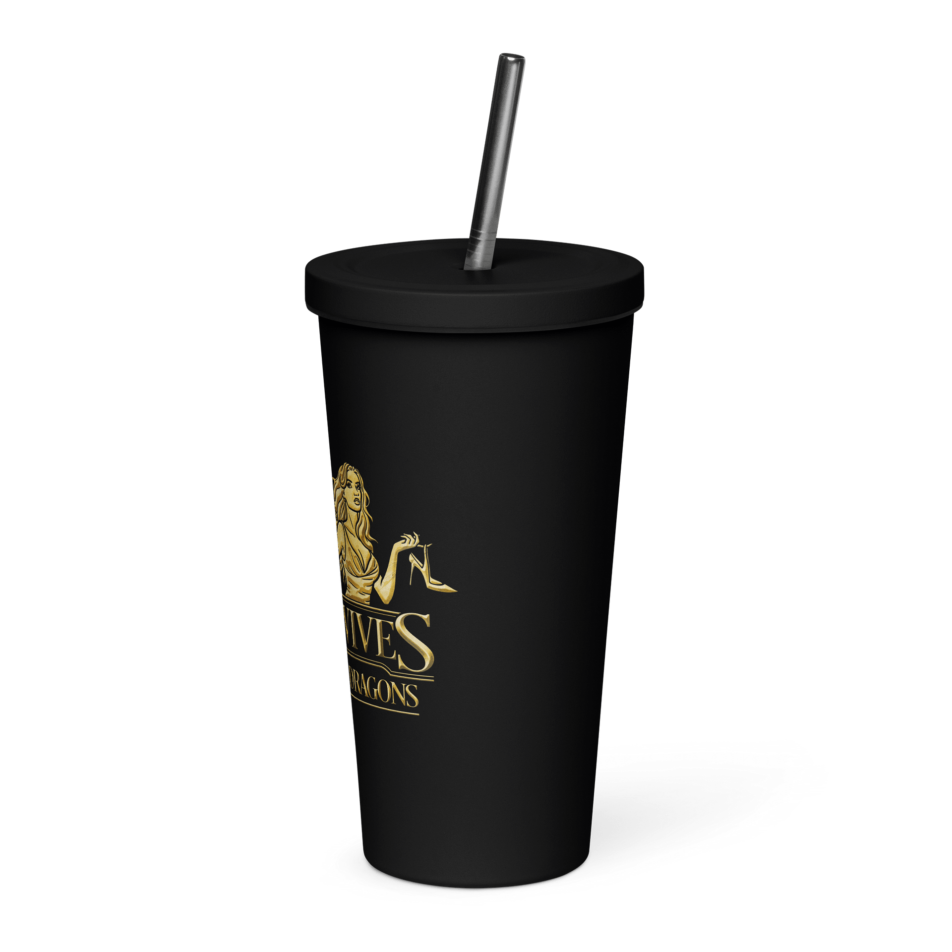 RHODND Black & Gold Insulated Tumbler product image (3)