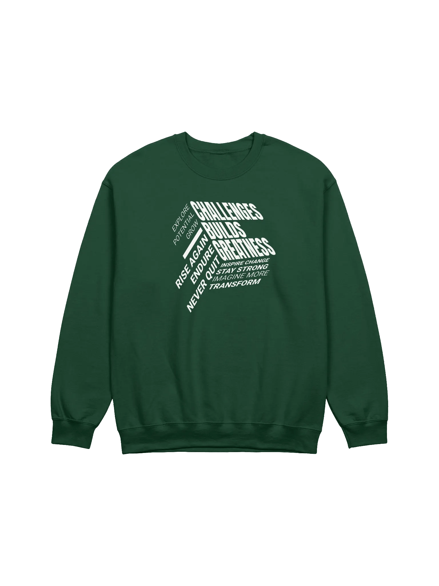 Motivational Isometric Sweatshirt product image (1)
