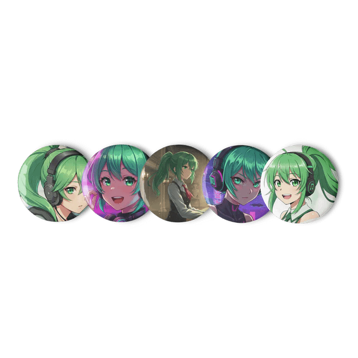 Emerald Harmony - Buttons product image (1)