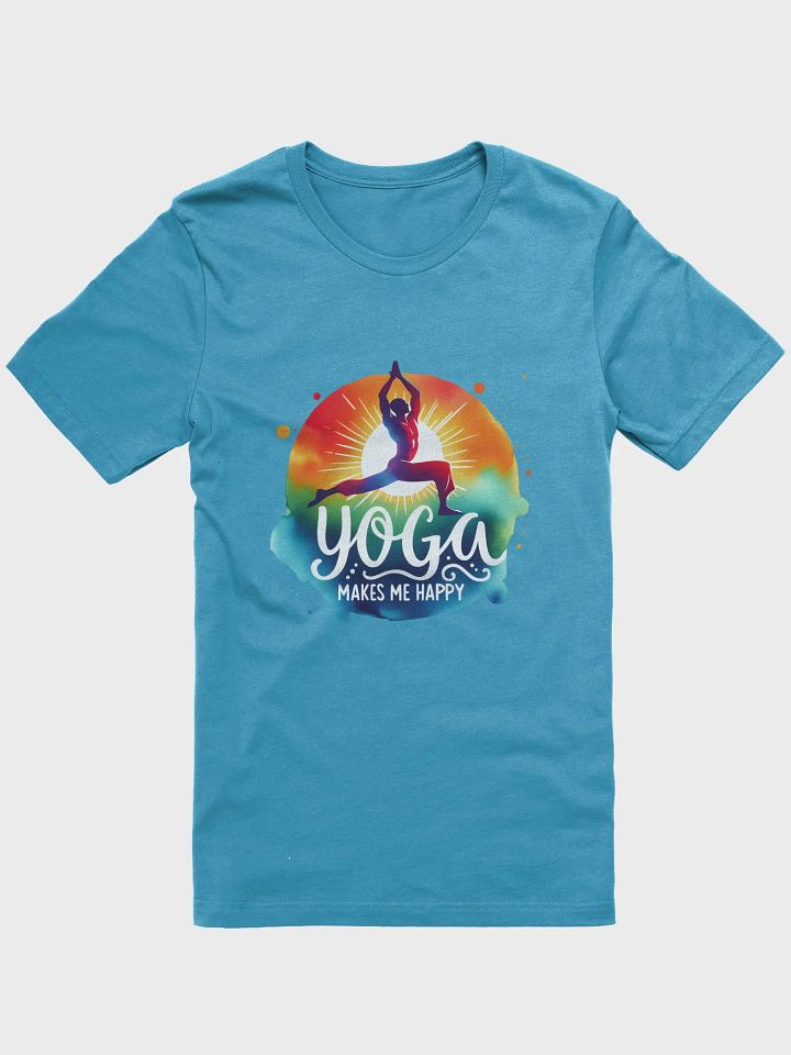 Yoga Makes Me Happy T-Shirt product image (61)