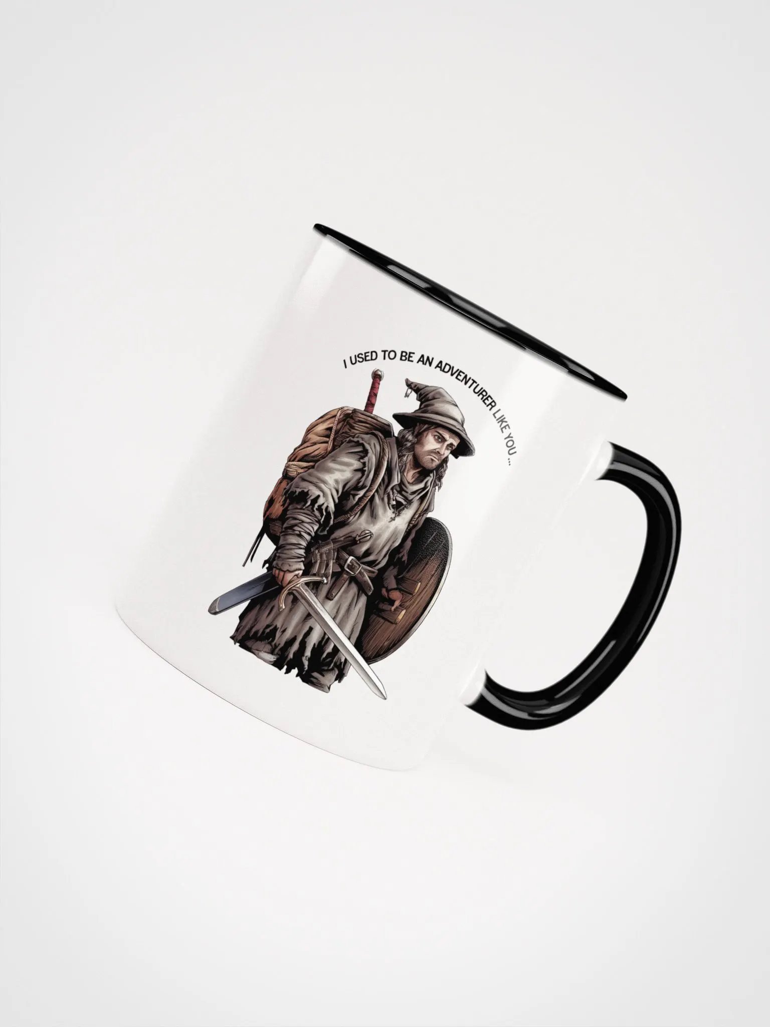 LIMITED Ceramic Mug - I used to be an Adventurer like you! | MAGE EDITION product image (4)