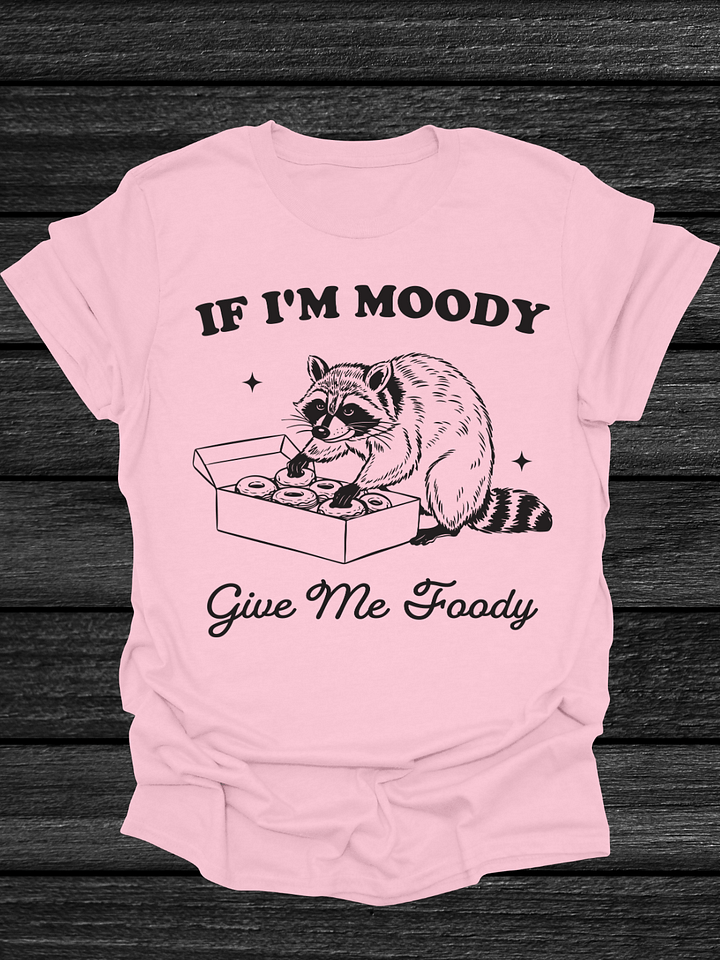Moody Raccoon T-Shirt product image (1)