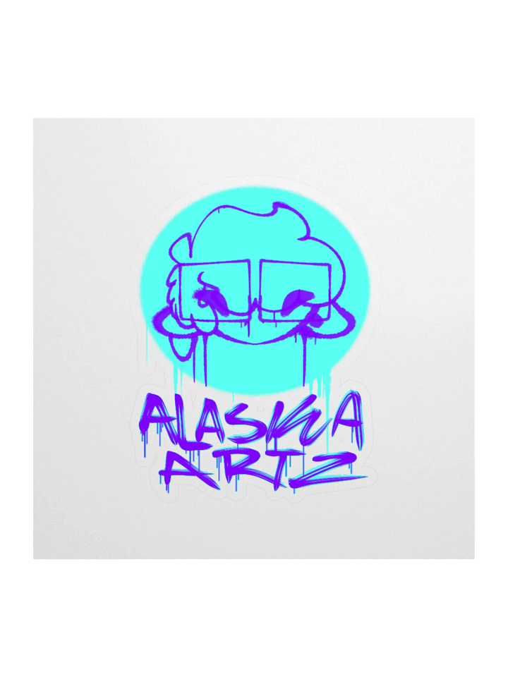 Alaskaartz Graffiti Sticker product image (2)