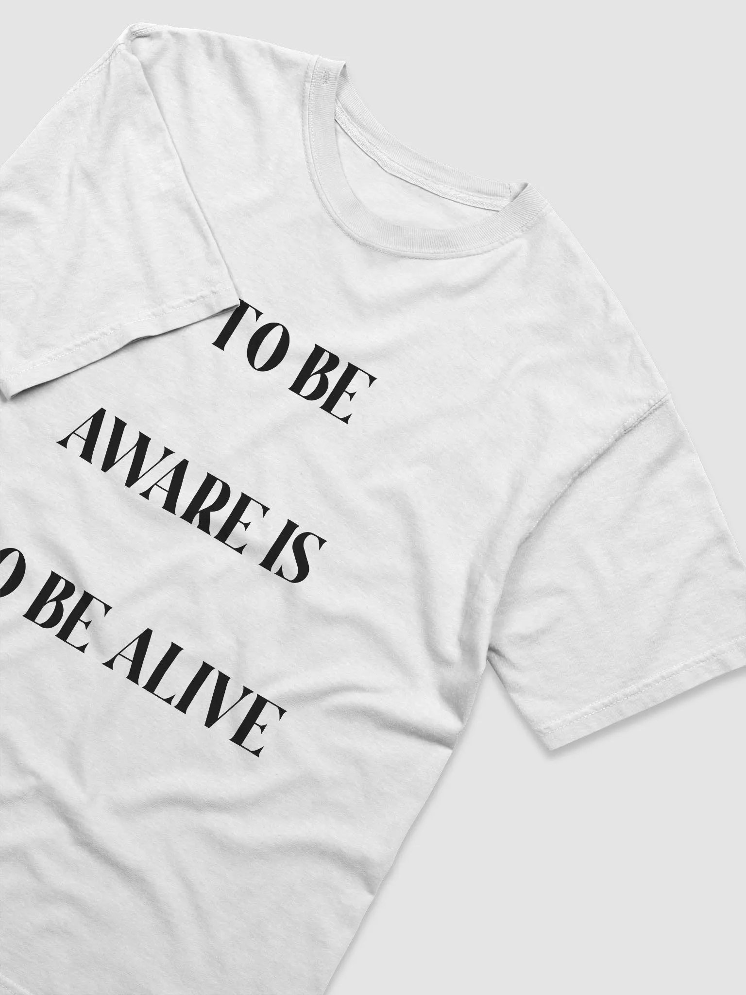 TO BE AWARE IS TO BE ALIVE(BLACK PRINT) product image (3)