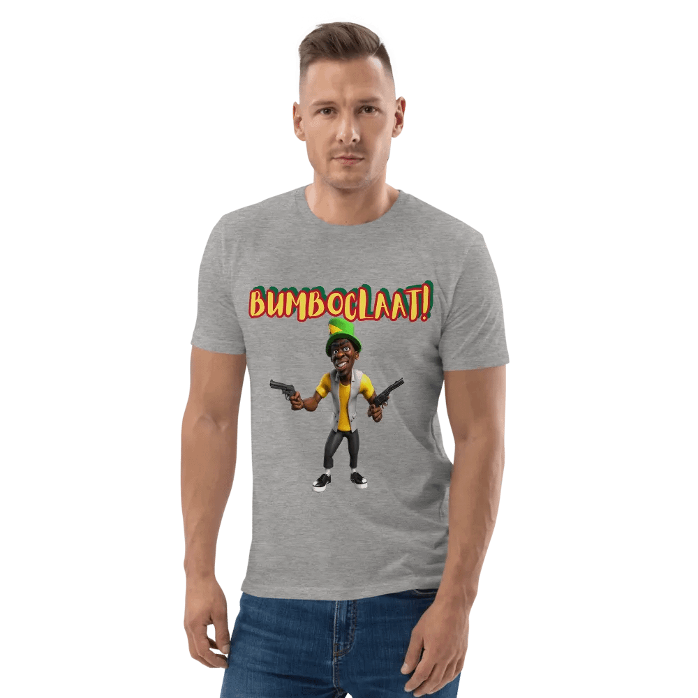 Glowing Bumboclaat Fantasy Logo T-Shirt product image (61)