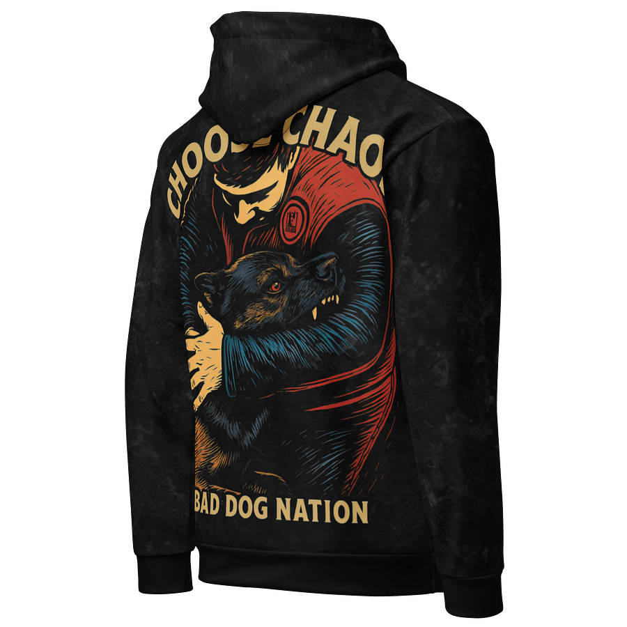 Choose Chaos - Premium Adult Unisex All Over Print Hoodie product image (5)