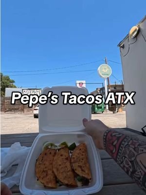 Just landed in Austin so you know I had to grab some tacos. 