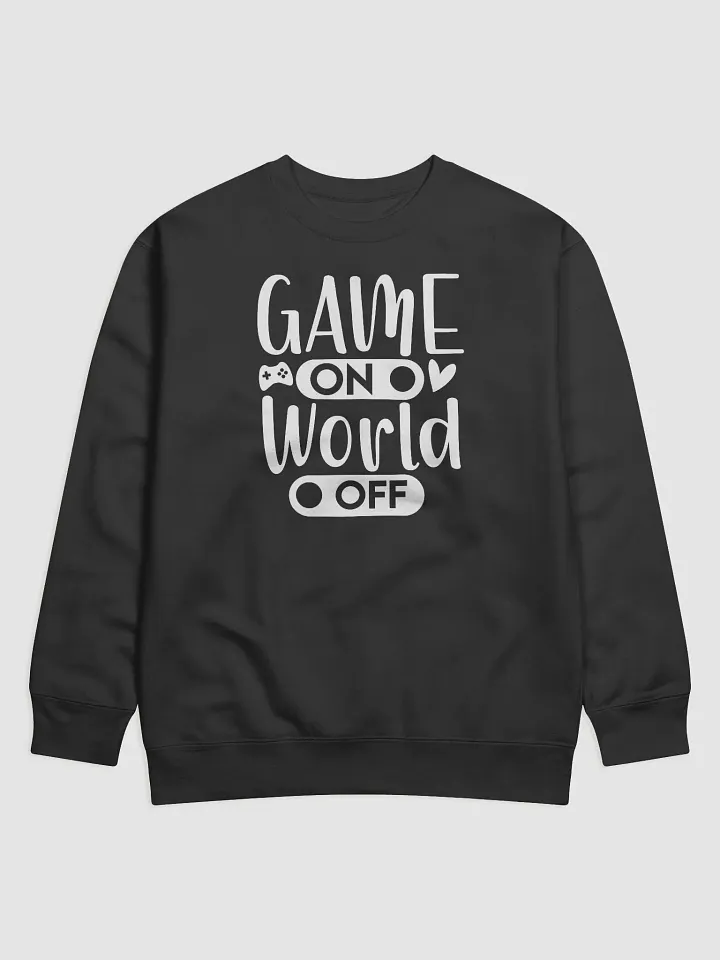 Game On World Off Hoodie product image (1)