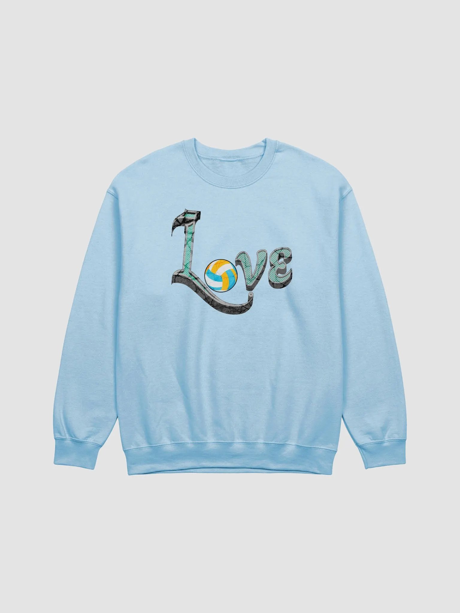 Love Volleyball Crewneck Sweatshirt product image (5)