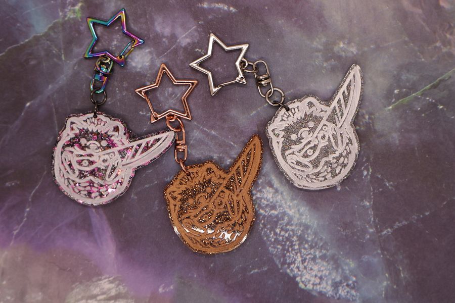 Stabby Hedgehog Keychain product image (2)