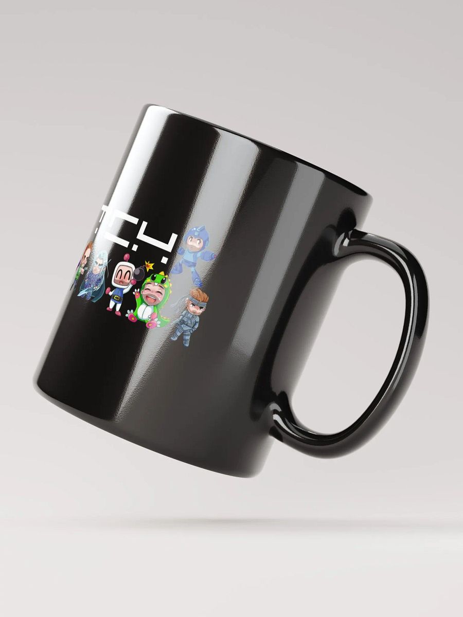 Pix Stitch Character Black Glossy Mug product image (6)