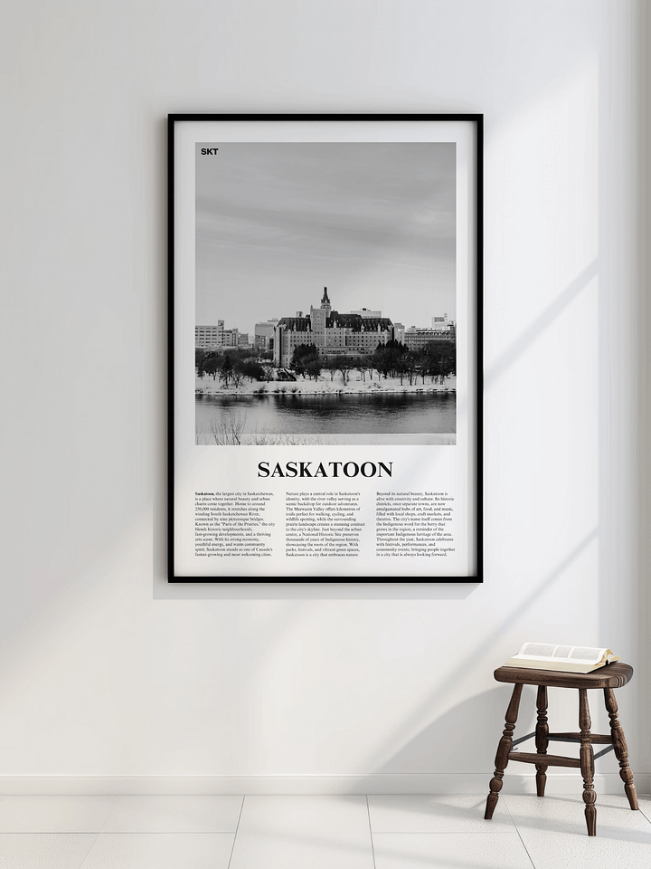 Saskatoon 01 Newspaper Poster product image (2)