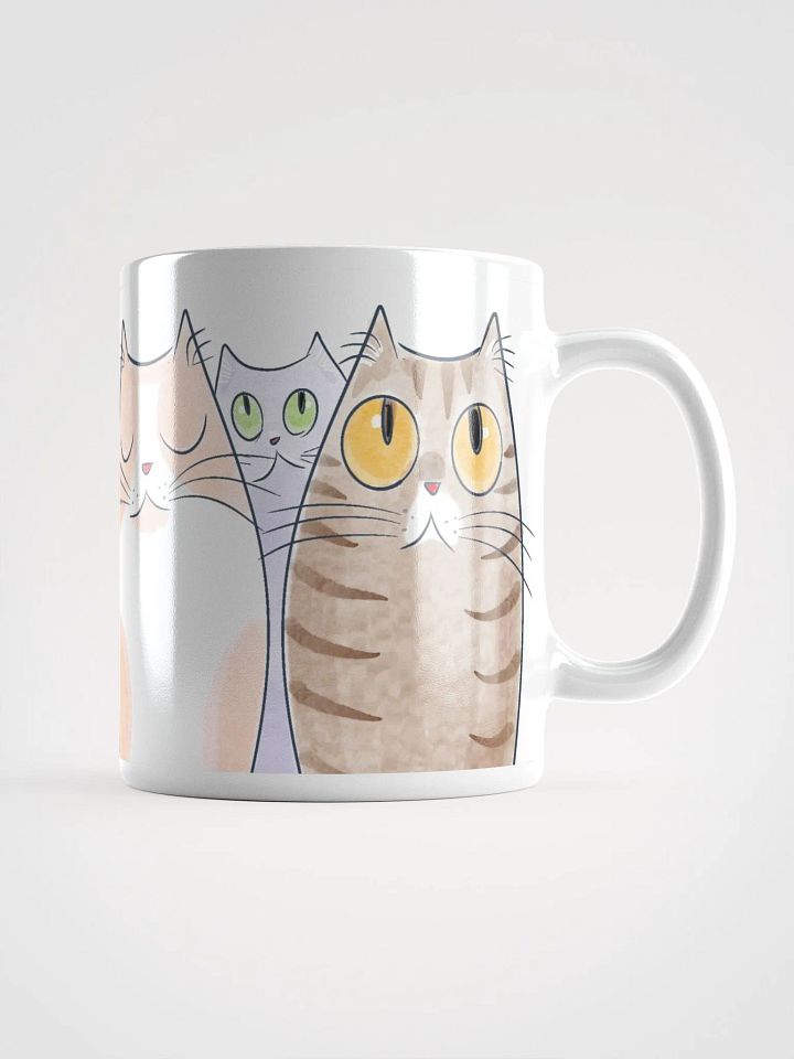 Whimsical Cat Parade Mug product image (1)