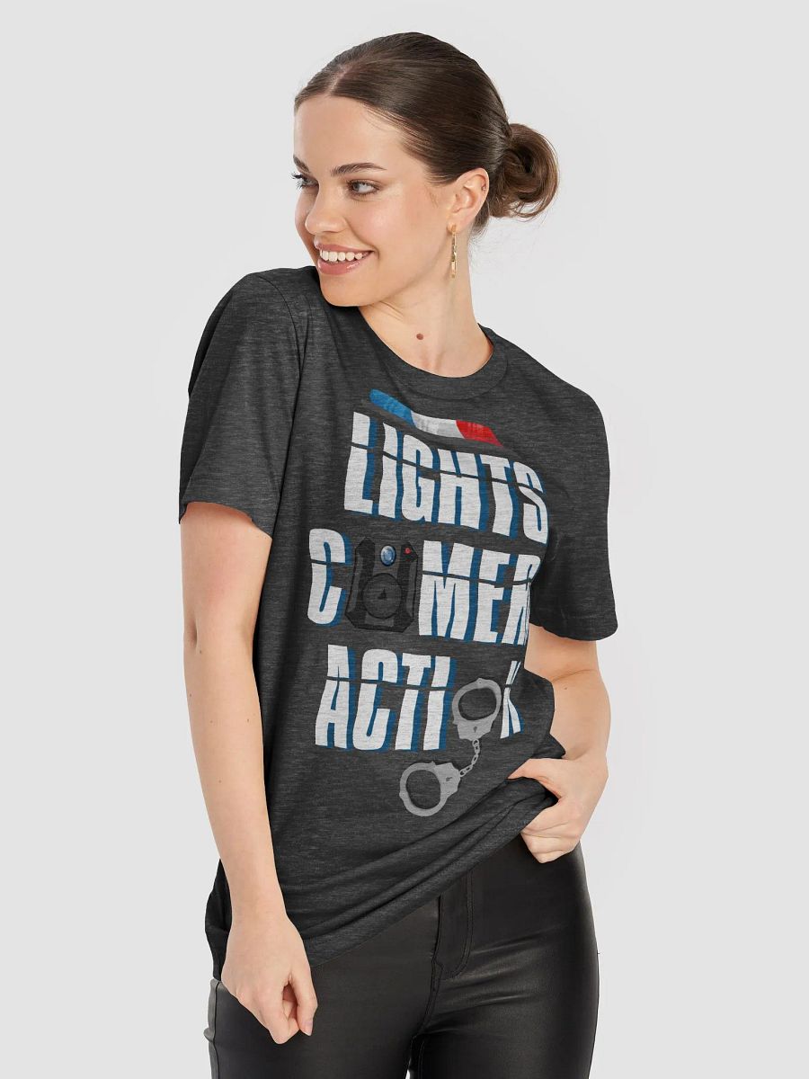 Lights, Camera, Action! Police Edition T-Shirt product image (74)