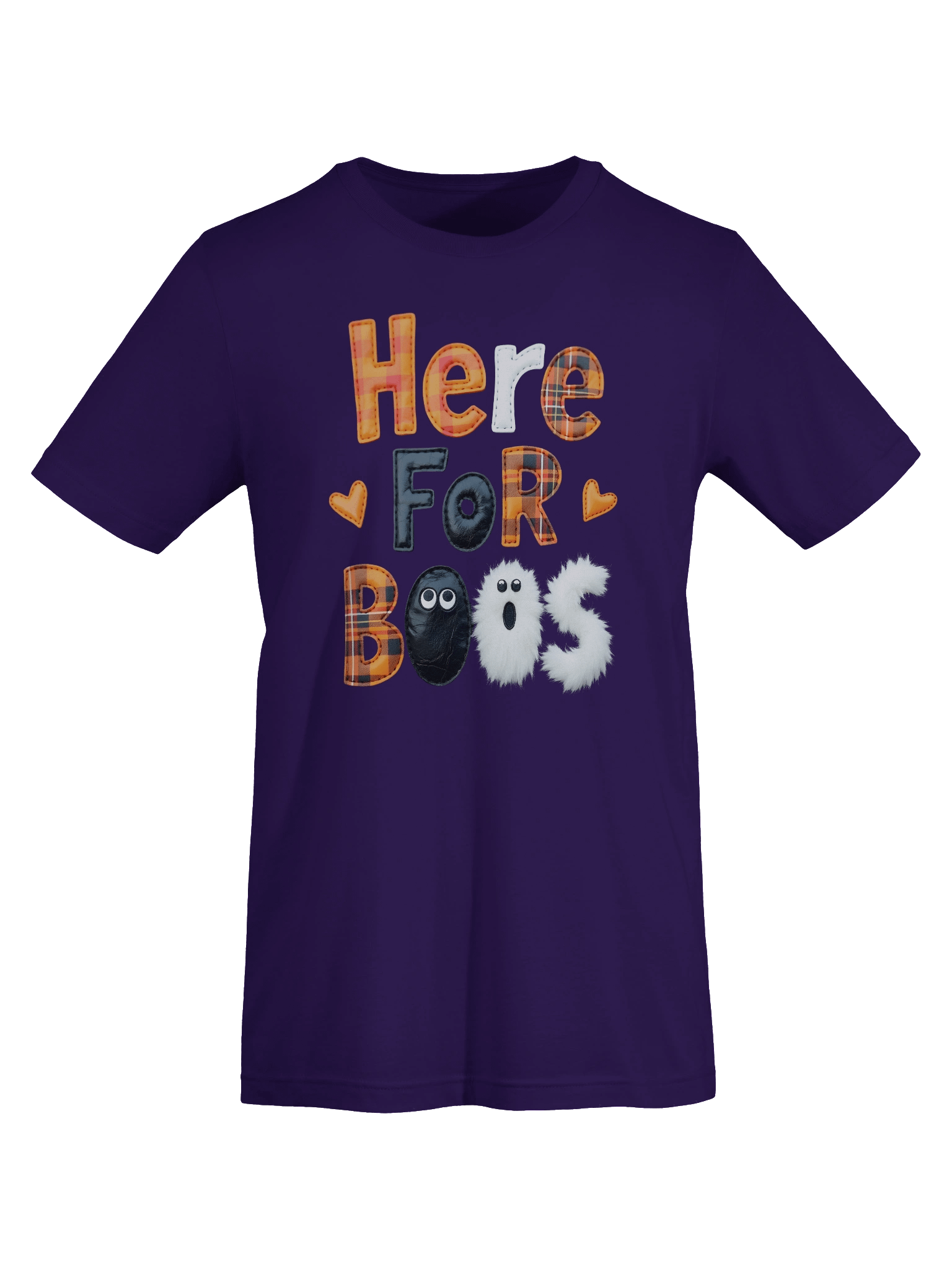 Boo-tiful Plaid Ghost T-Shirt product image (72)