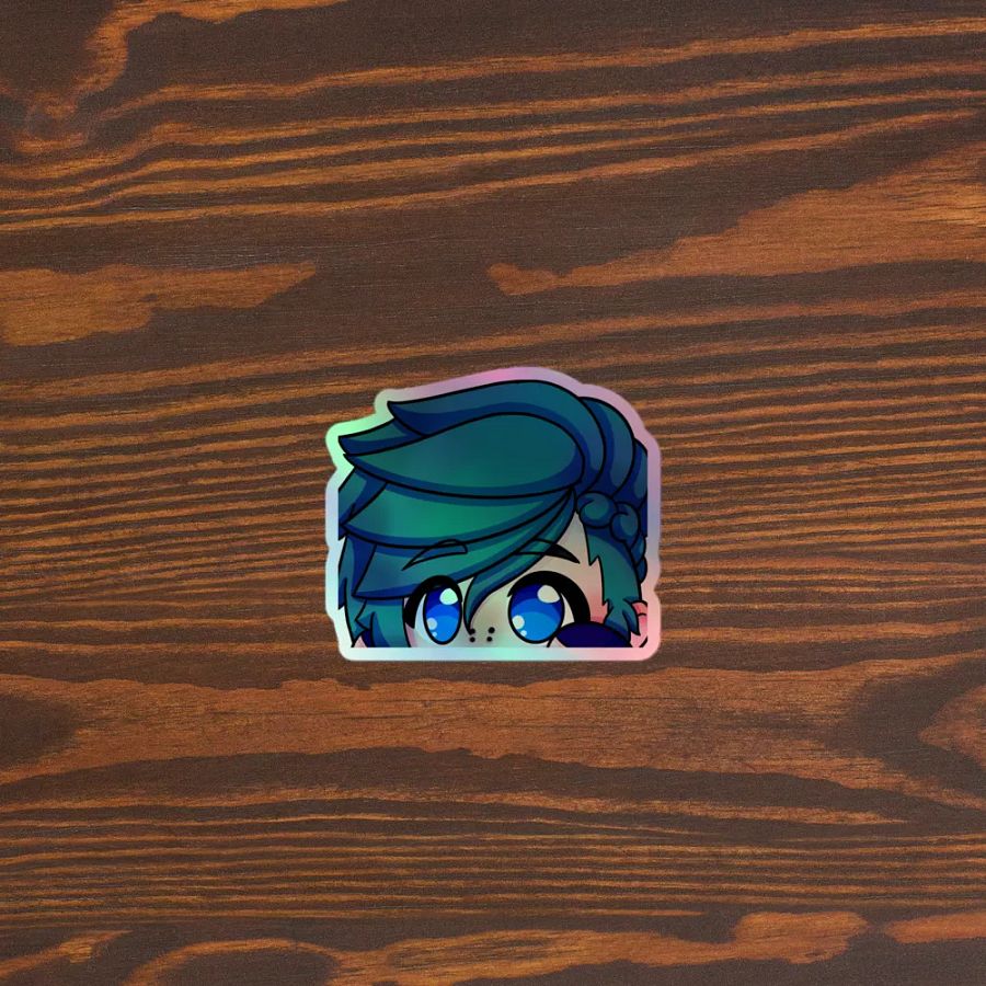 Holo EmFN Peek Sticker product image (5)