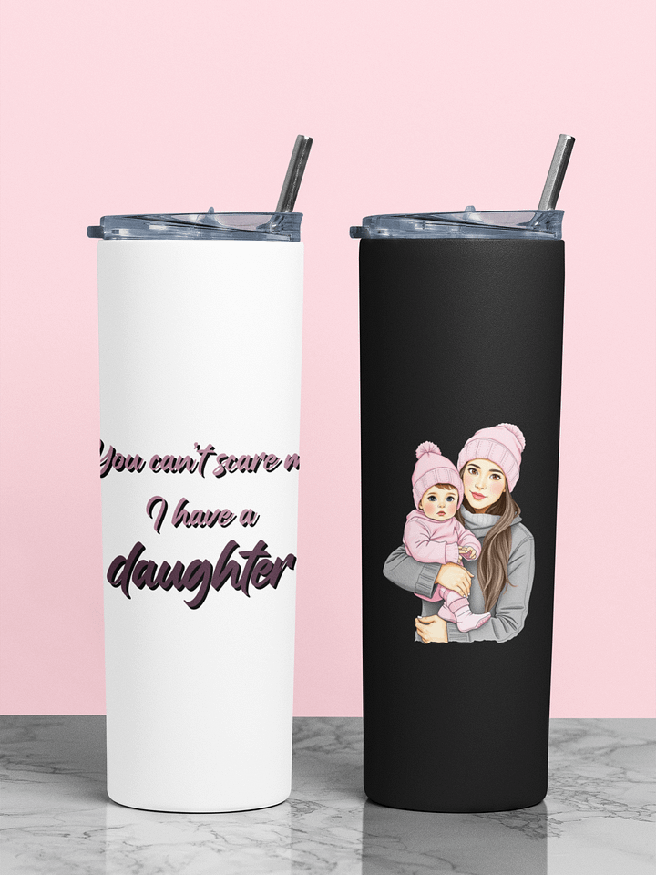 Stay Refreshed, Mama - Tumbler for Girl Moms - Brown eyes, Blonde hair product image (1)