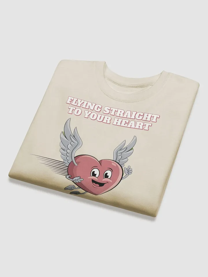 Flying Straight To Your Heart - Happy Valentine's Day Sweatshirt product image (8)