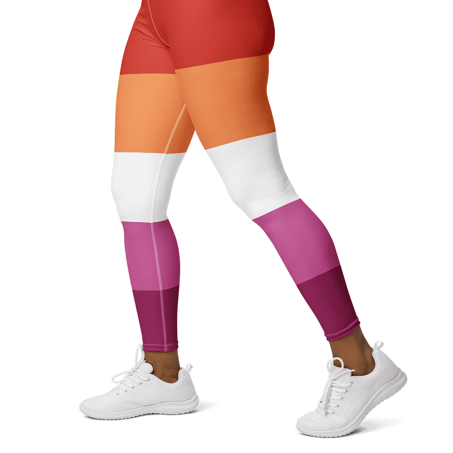 Lesbian Pride Flag Leggings product image (3)