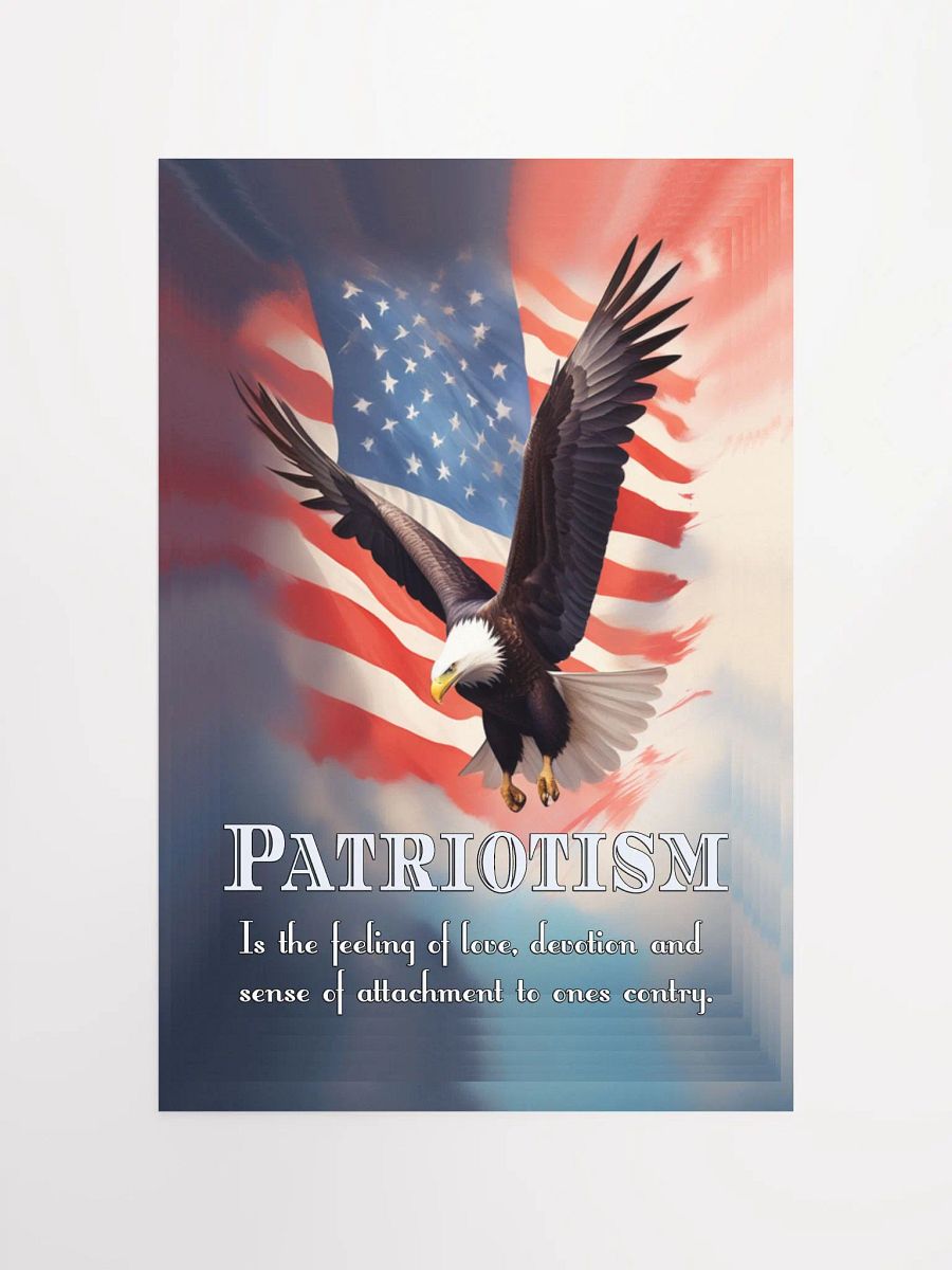Patriotism Poster/Enhanced Matte Paper Poster (in) by Allcolor Digital printed by PRINTFUL product image (4)