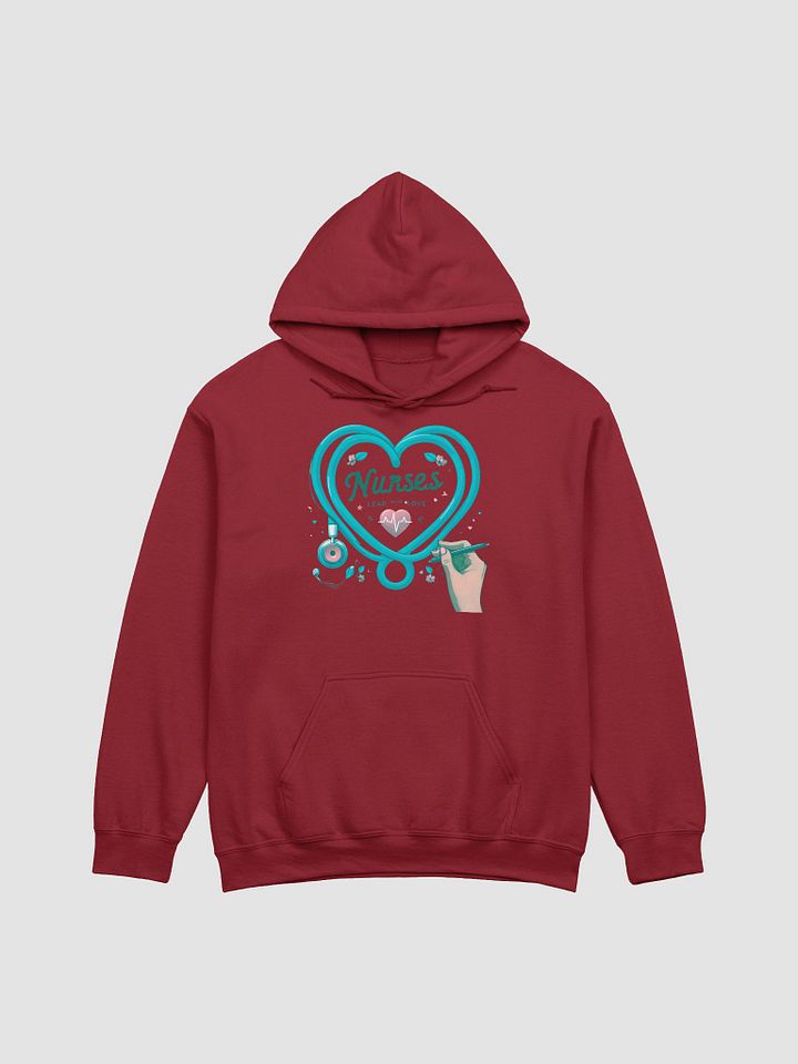 Nurses Lead with Love Hoodie product image (1)